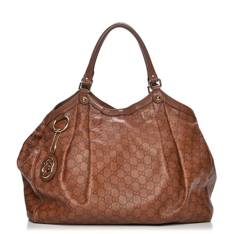 gucci large sukey|gucci guccissima tote.